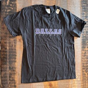 NWT Boy’s Dallas Cowboys Football short sleeve T-Shirt Black SizeYouth Large